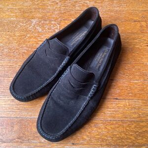 Black Suede Loafers